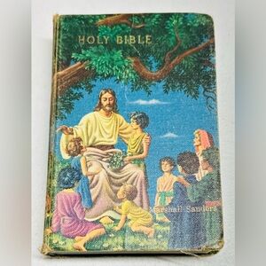 Vintage 1950s Holy Bible